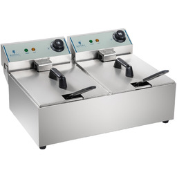 Frytownica elektryczna podwójna 2x5L