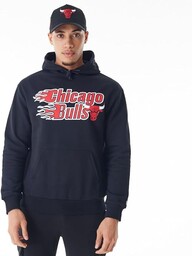 CHICAGO BULLS Bluza z kapturem uniseks do koszykówki
