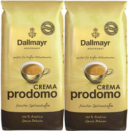 Kawa ziarnista Dallmayr 1kg x2 Crema Prodomo Arabica