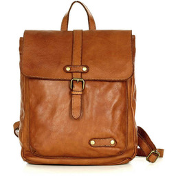 Marco Mazzini Miejski Plecak Skórzany W Stylu Old