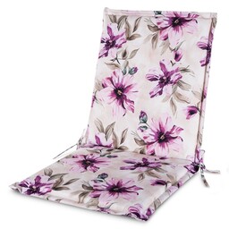 Eurofirany Poduszka siedzisko 45x90x3 Garden 29b kremowa różowa