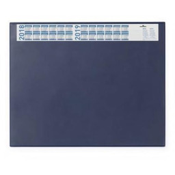 DURABLE Schreibunterlage 650x520 mm mit Jahreskalender und transp,