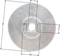 Adapter kosiarki Weibang WB506SB CZĘŚĆ ORYGINALNA 5320404010/02