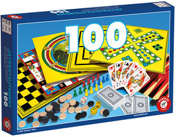 Zestaw 100 gier, gry logiczne, Piatnik