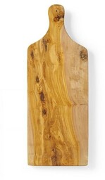 DESKA DO SERWOWANIA Z DREWNA OLIWNEGO Z UCHWYTEM