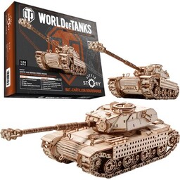 LITTLE STORY Zabawka drewniana World of Tanks 3D