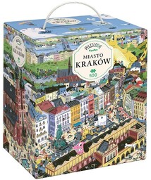 Czuczu Puzzlove CzuCzu Miasto Kraków 500 el.