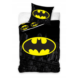 Komplet pościel 160x200 batman logo 100% bawełna