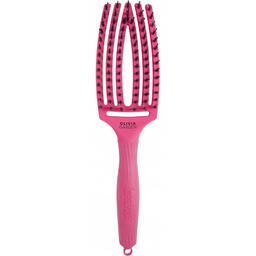 Olivia Garden Finger Brush Combo Medium Hot Pink