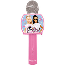 Lexibook Mikrofon karaoke z głośnikiem Barbie