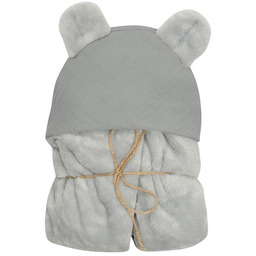 Kocyk 95 x 95 z Kapturkiem Koala Muslin