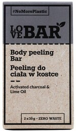 Love Bar Body Peeling Bar Węgiel Aktywny &