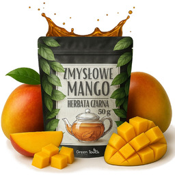 Zmysłowe mango 50 g - herbata czarna ceylon
