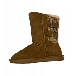 Ocieplane kozaki damskie wsuwane Bearpaw 39