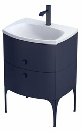 Oristo Louis szafka podumywalkowa wisząca 61x55x47 granatowy mat