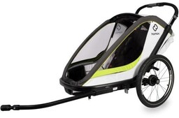 Hamax - Przyczepka rowerowa BREEZE ONE - White/Green