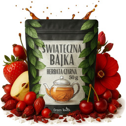 Świąteczna bajka 50 g - herbata czarna żurawina