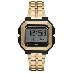 Zegarek męski sportowy Puma Remix P5016 kwarcowy złoty