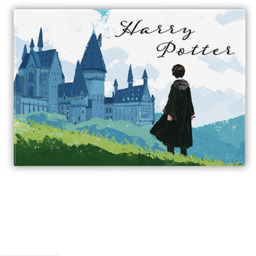 Magnes Harry Potter - Harry & Hogwarts