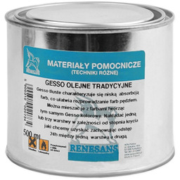 Gesso Olejne Tradycyjne Renesans 500 Ml