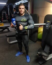 Koszulka rashguard sportowy tryb życia męska