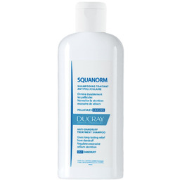 Ducray Squanorm Szampon regulujący Łupież tłusty, 200 ml