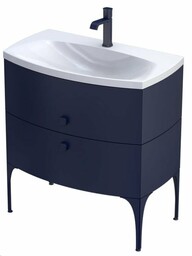 Oristo Louis szafka podumywalkowa wisząca 81x55x47 granatowy mat