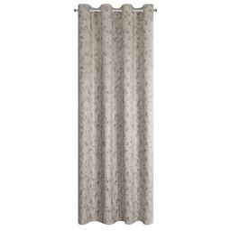Eurofirany Zasłona 140x250 Kornelia brązowa jasna z błyszczącym