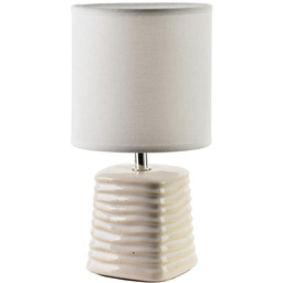 Lampa ceramiczna lampka nocna stołowa LETI 28,5x14cm HTLA2247-SR
