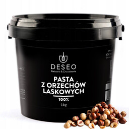 PASTA Z ORZECHÓW LASKOWYCH 100% DESEO 1KG ORZECH