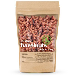 GymBeam Orzechy laskowe 500 g bez smaku