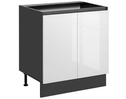 Szafka kuchenna pod zlew, Dalia, 80x56x87 cm, biały,