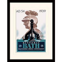 National Railway Muzeum obramowany plakat + passe-partout -