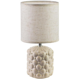 Lampa ceramiczna lampka nocna stołowa LETI 28,5x14cm HTLA2285-SR