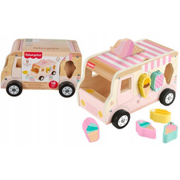 Fisher Price Ciężarówka z lodami drewniany sorter