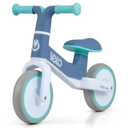 MILLY MALLY Rowerek biegowy Velo Miętowy Kask 30%