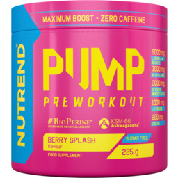 Nutrend PUMP 225 g berry splash