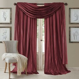 Elrene Home Fashions Sztuczny jedwab filtr światła zestaw