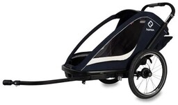 Hamax - Przyczepka rowerowa BREEZE ONE - Navy/Cream