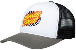 czapka z daszkiem SANTA CRUZ - Oval Check