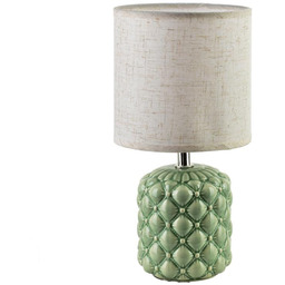 Lampa ceramiczna lampka nocna stołowa LETI 28,5x14cm HTLA2292-SR