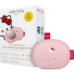 GESKE x Hello Kitty Soniczna maska rozgrzewająco-chłodząca SmartAppGuided