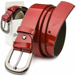 Beltimore skórzany damski pasek do spodni 4 cm