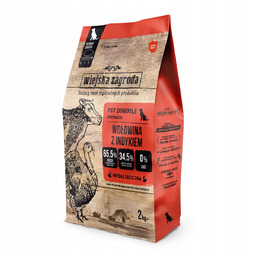 Wiejska Zagroda Wołowina Z Indykiem Sucha Karma