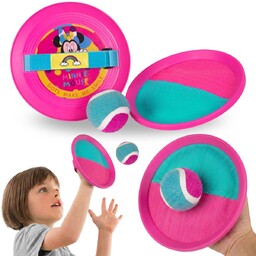 DISNEY Myszka Minnie CATCH-BALL Łapanie piłki w tarcze,
