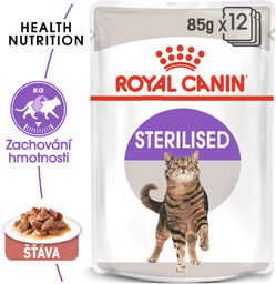 Royal Canin cat saszetka STERILISED w sosie -