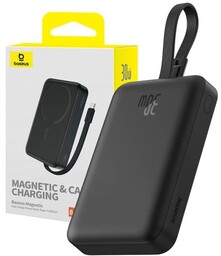 Baseus Powerbank magnetyczny Magnetic Mini 10000mAh, USB-C 30W