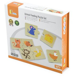 VIGA Puzzle Learn From Fun Nakarm zwierzątko 51607