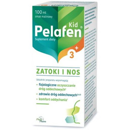 PHYTOPHARM Suplement diety Pelafen Syrop Kid 3+ Zatoki
