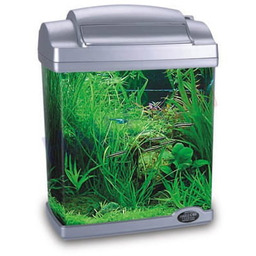 Akwarium akrylowe 4,8l HAILEA FC200 LED srebrne +